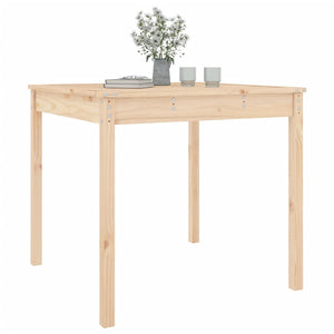 Gartentisch Kiefer Massivholz 82,5x82,5 cm