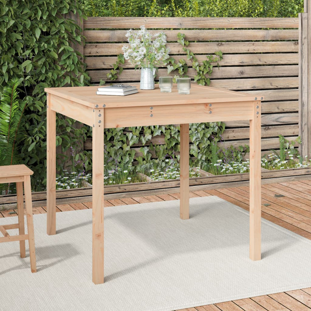 Gartentisch Kiefer Massivholz 82,5x82,5 cm