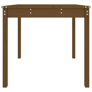 Gartentisch Honigbraun Kiefer Massivholz 82,5x82,5 cm