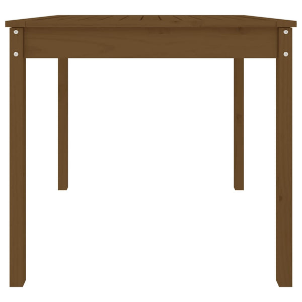 Gartentisch Honigbraun Kiefer Massivholz 82,5x82,5 cm