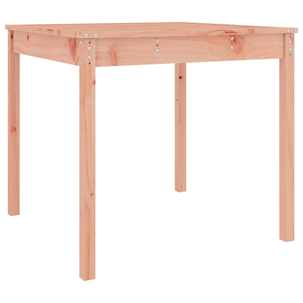 Massivholz Gartentisch Douglasie 82,5x82,5 cm