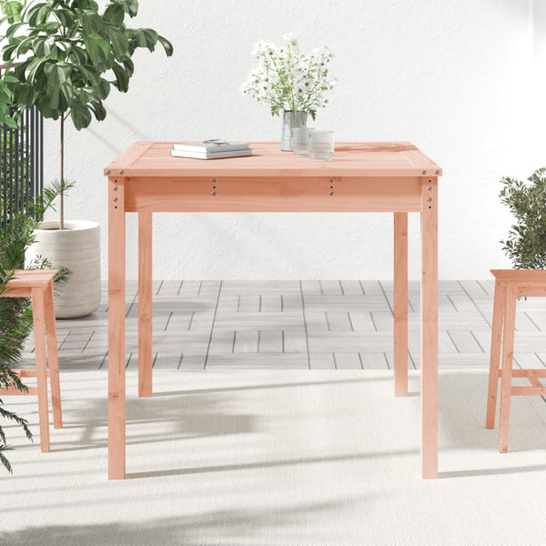 Massivholz Gartentisch Douglasie 82,5x82,5 cm
