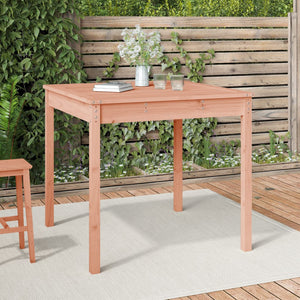 Massivholz Gartentisch Douglasie 82,5x82,5 cm
