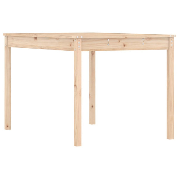 Gartentisch Kiefer Massivholz 121x82,5 cm