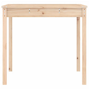 Gartentisch Kiefer Massivholz 121x82,5 cm