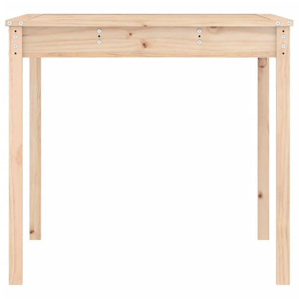Gartentisch Kiefer Massivholz 121x82,5 cm