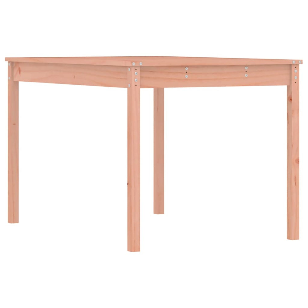 vidaXL Garden Table 121x82.5x76 cm Solid Douglas Fir Wood