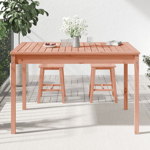 Massivholz Gartentisch Douglasie 121x82,5 cm