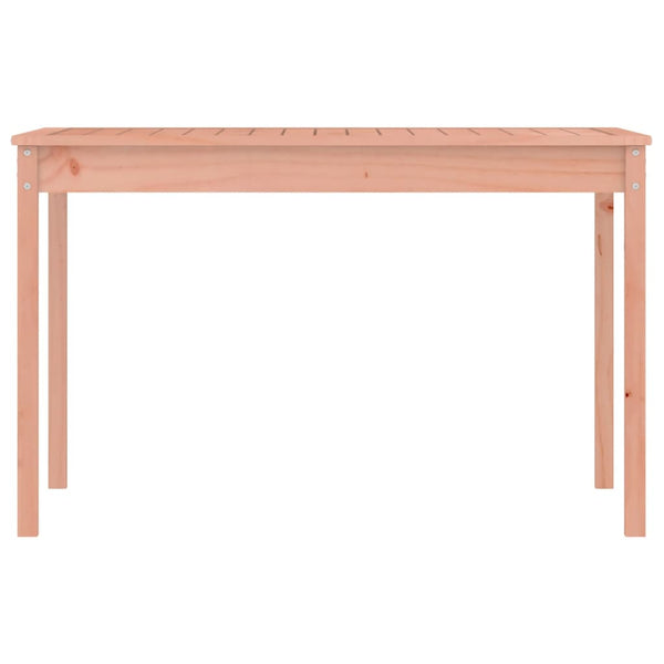 Massivholz Gartentisch Douglasie 121x82,5 cm