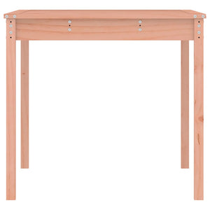 Massivholz Gartentisch Douglasie 121x82,5 cm
