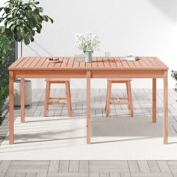 Massivholz Gartentisch Douglasie, 159,5 cm