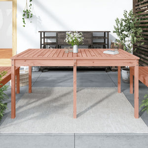 Massivholz Gartentisch Douglasie, 159,5 cm