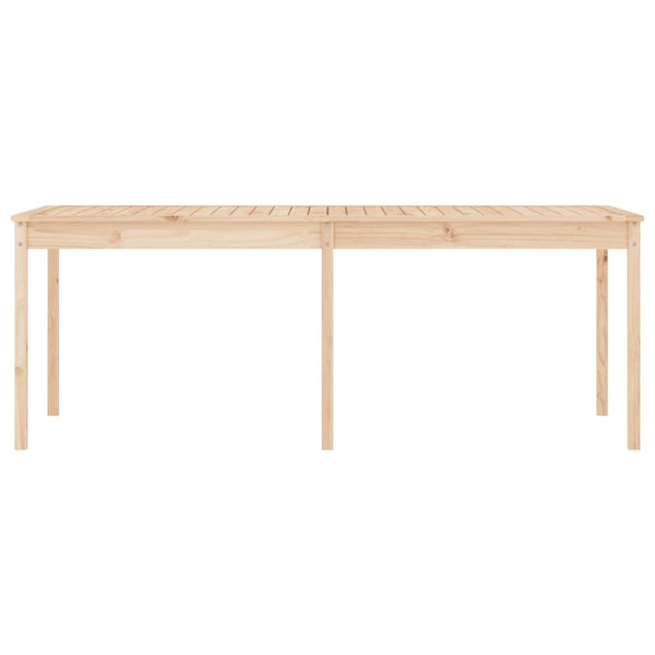 Massivholz Gartentisch Kiefer 203,5 cm