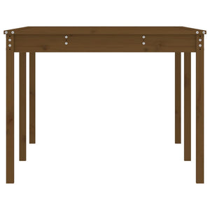 Gartentisch Honigbraun Kiefer Massivholz 203,5cm