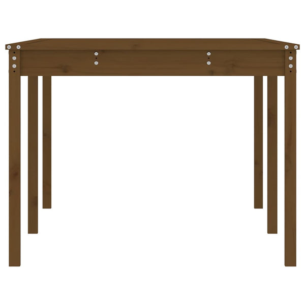 Gartentisch Honigbraun Kiefer Massivholz 203,5cm