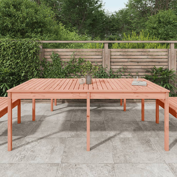 Massivholz Gartentisch Douglasie 203,5 cm