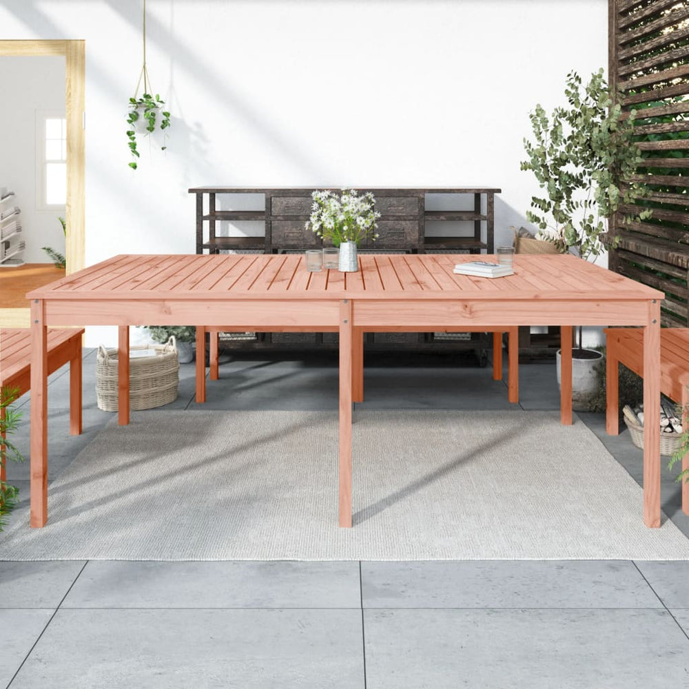 Massivholz Gartentisch Douglasie 203,5 cm
