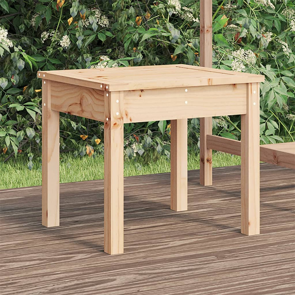 Gartenbank Kiefer Massivholz 50 cm