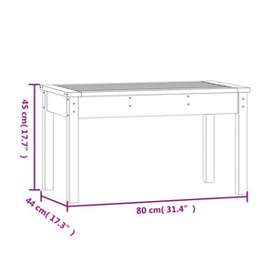 Gartenbank Douglasie 80 cm