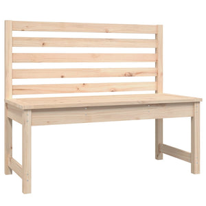 Gartenbank Kiefer Massivholz 109cm