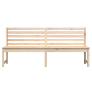 Gartenbank Kiefer Massivholz 201,5 cm