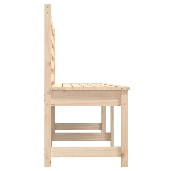 Gartenbank Kiefer Massivholz 201,5 cm