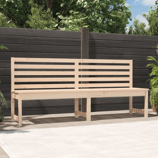 Gartenbank Kiefer Massivholz 201,5 cm