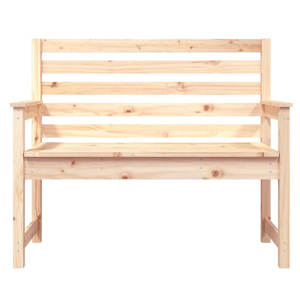 Gartenbank Kiefer Massivholz 109 cm