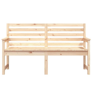Massive Kiefer Gartenbank, 159,5 cm
