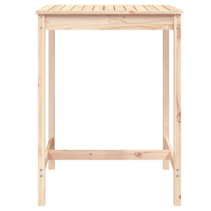 Kiefer Massivholz Gartentisch, 82,5x82,5x110cm