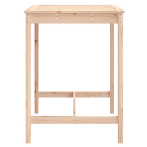 Kiefer Massivholz Gartentisch, 82,5x82,5x110cm