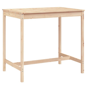 Massivholz Gartentisch Kiefer 121x82,5 cm