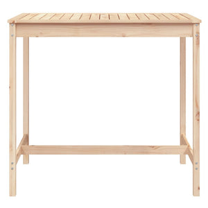 Massivholz Gartentisch Kiefer 121x82,5 cm