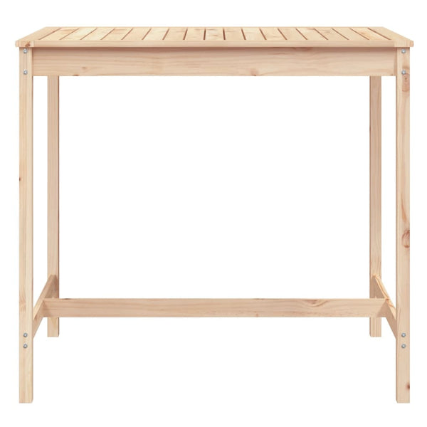 Massivholz Gartentisch Kiefer 121x82,5 cm