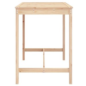 Massivholz Gartentisch Kiefer 121x82,5 cm