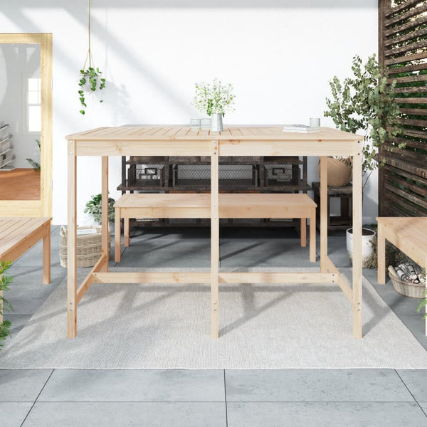 Gartentisch Kiefer Massivholz 159,5 cm