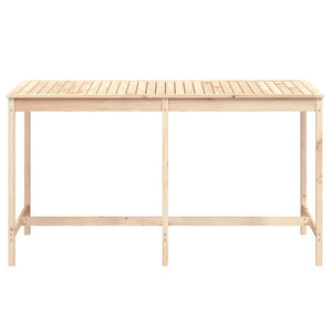 Massivholz Gartentisch Kiefer, 203.5 cm