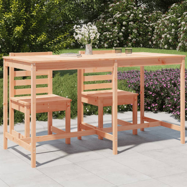 Massiver Gartentisch aus Douglasie, 203,5 cm