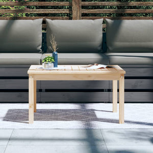 Gartentisch Kiefer Massivholz 82,5x50,5cm