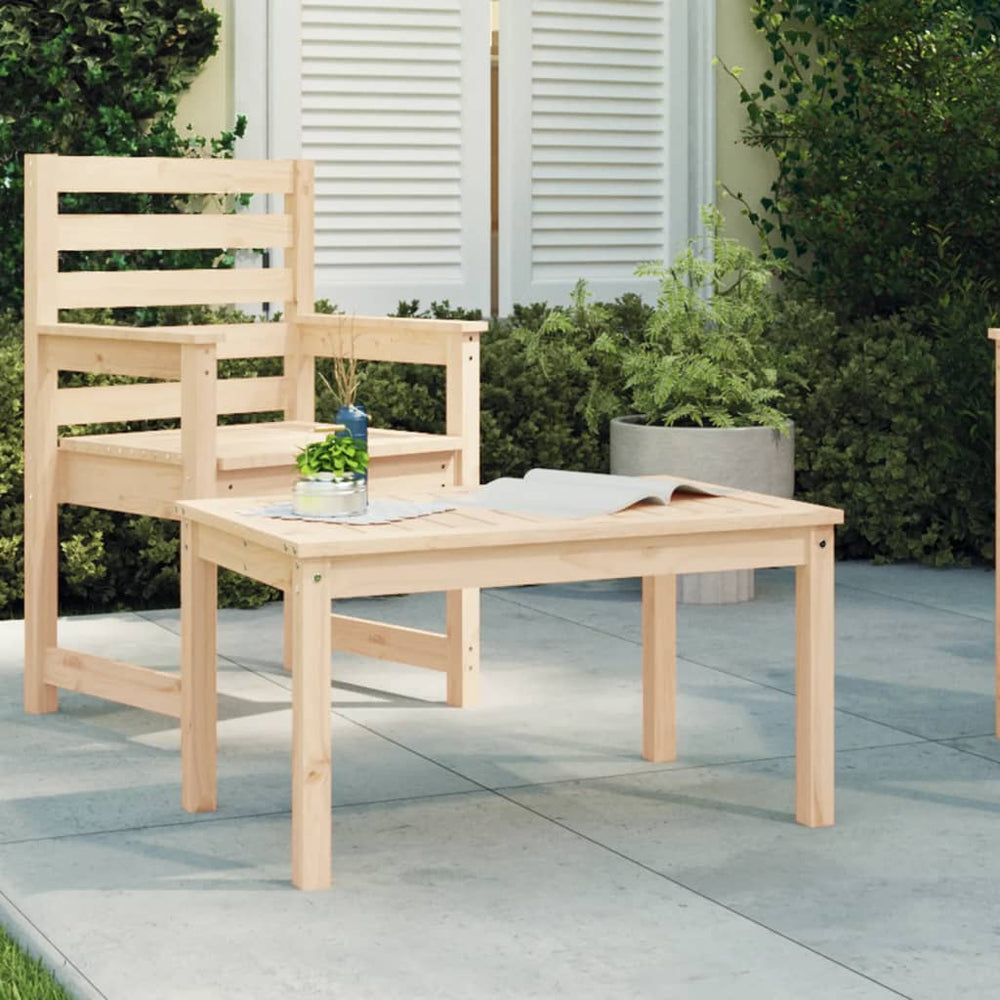 Gartentisch Kiefer Massivholz 82,5x50,5cm