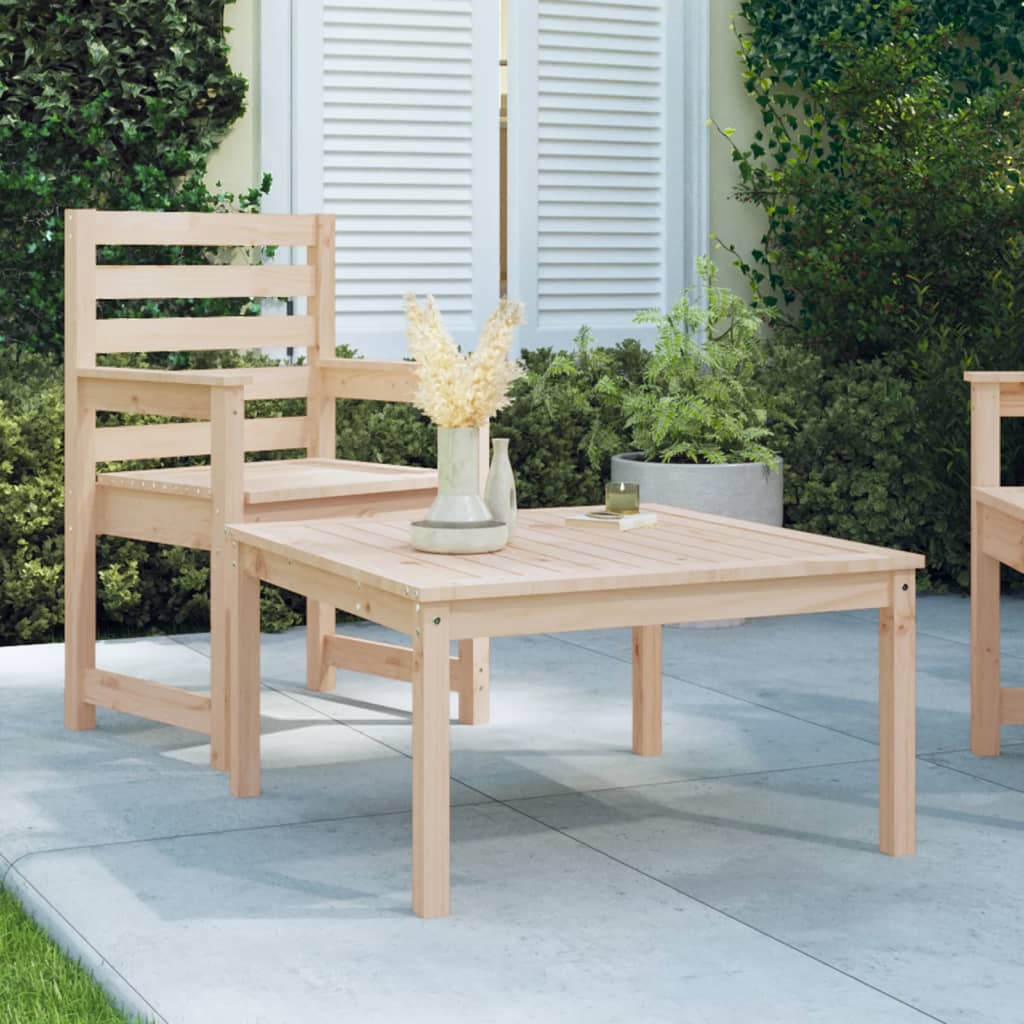 Gartentisch Kiefer Massivholz 82,5x82,5 cm