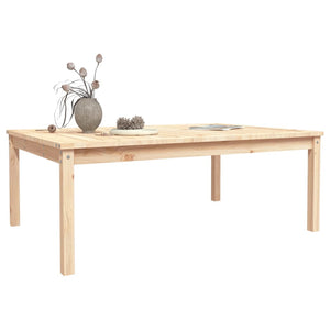 Gartentisch Kiefer Massivholz 121x82,5 cm