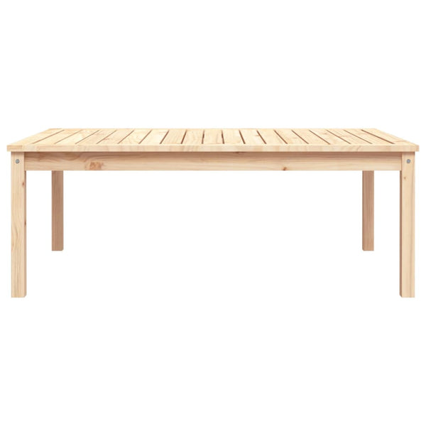 Gartentisch Kiefer Massivholz 121x82,5 cm