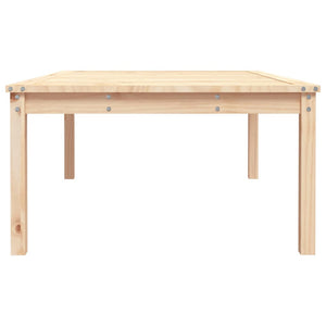Gartentisch Kiefer Massivholz 121x82,5 cm