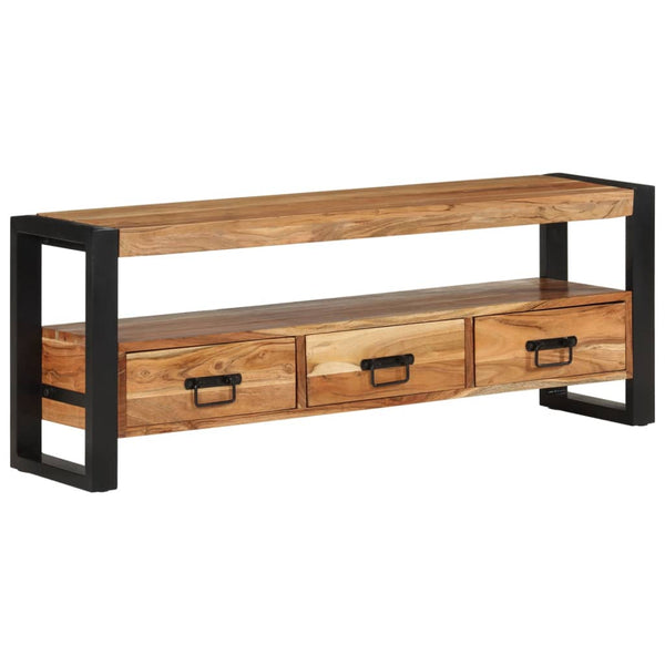 TV-Schrank Akazie Massivholz 120cm