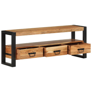TV-Schrank Akazie Massivholz 120cm