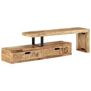 TV-Ständer Mango Massivholz 118-200 cm