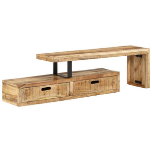 TV-Ständer Mango Massivholz 118-200 cm