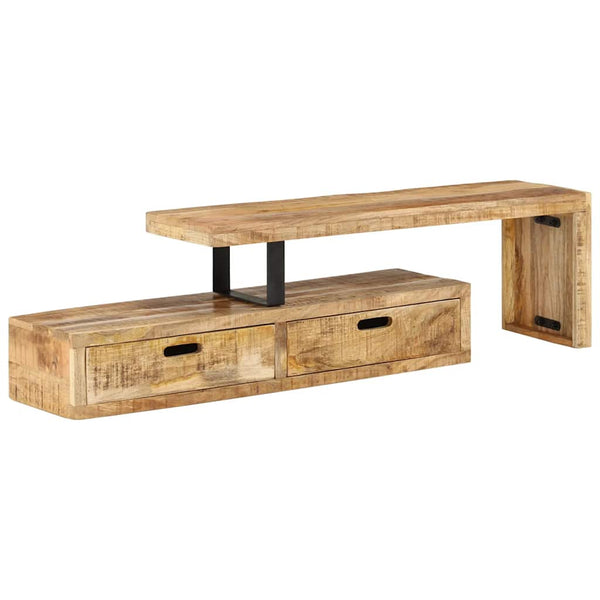 TV-Ständer Mango Massivholz 118-200 cm