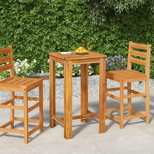 Akazien Bartisch Gartentisch 60x60 cm